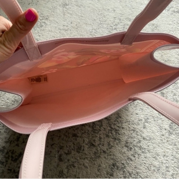 Like New Ted Baker Peach Blossom Tote Bag - Picture 16 of 16